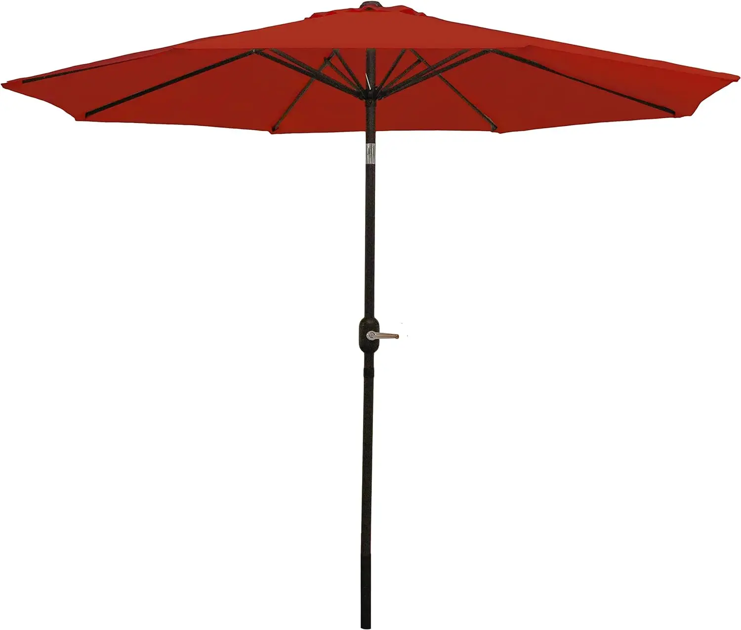 9-Foot Patio Umbrella - Push-Button Tilt and Crank Handle - Aluminum Pole and Polyester Shade Canopy
9-Foot Patio Umbrella - Push-Button Tilt and Crank Handle - Aluminum Pole and Polyester Shade Canopy