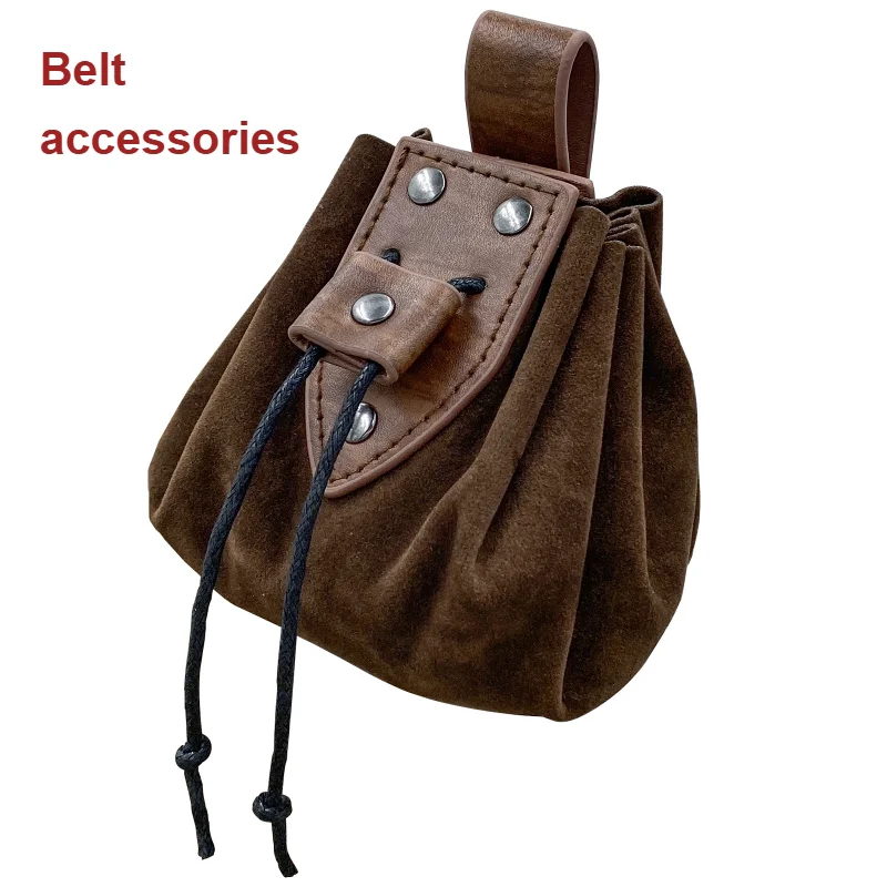 Punk Detachable Belt Clip Waist Pouch Viking-style Medieval Leather Buckle Pouch Leather Studded Waist Bag Belt Accessories
Punk Detachable Belt Clip Waist Pouch Viking-style Medieval Leather Buckle Pouch Leather Studded Waist Bag Belt Accessories