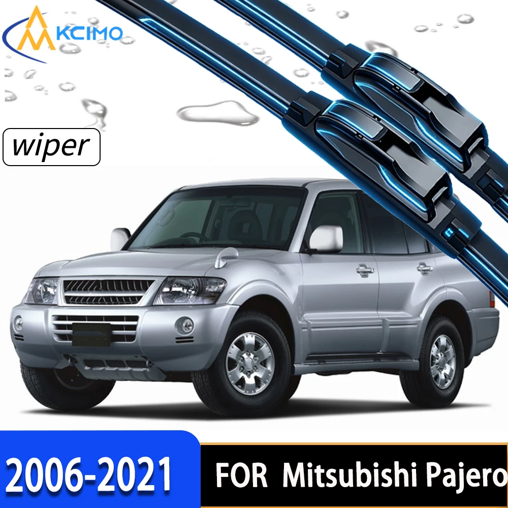 2Pcs Front Windshield Wiper Blades For Mitsubishi Pajero V80-V90 2006-2021 High-Density Rubber Stable Wiping Direct Replacement
2Pcs Front Windshield Wiper Blades For Mitsubishi Pajero V80-V90 2006-2021 High-Density Rubber Stable Wiping Direct Replacement