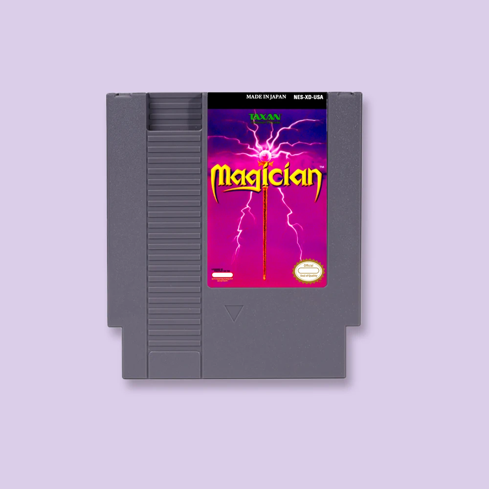 Magician Game Cartridge Battery Save For NES 8Bit 72PIN Consoles Game Card
Magician Game Cartridge Battery Save For NES 8Bit 72PIN Consoles Game Card