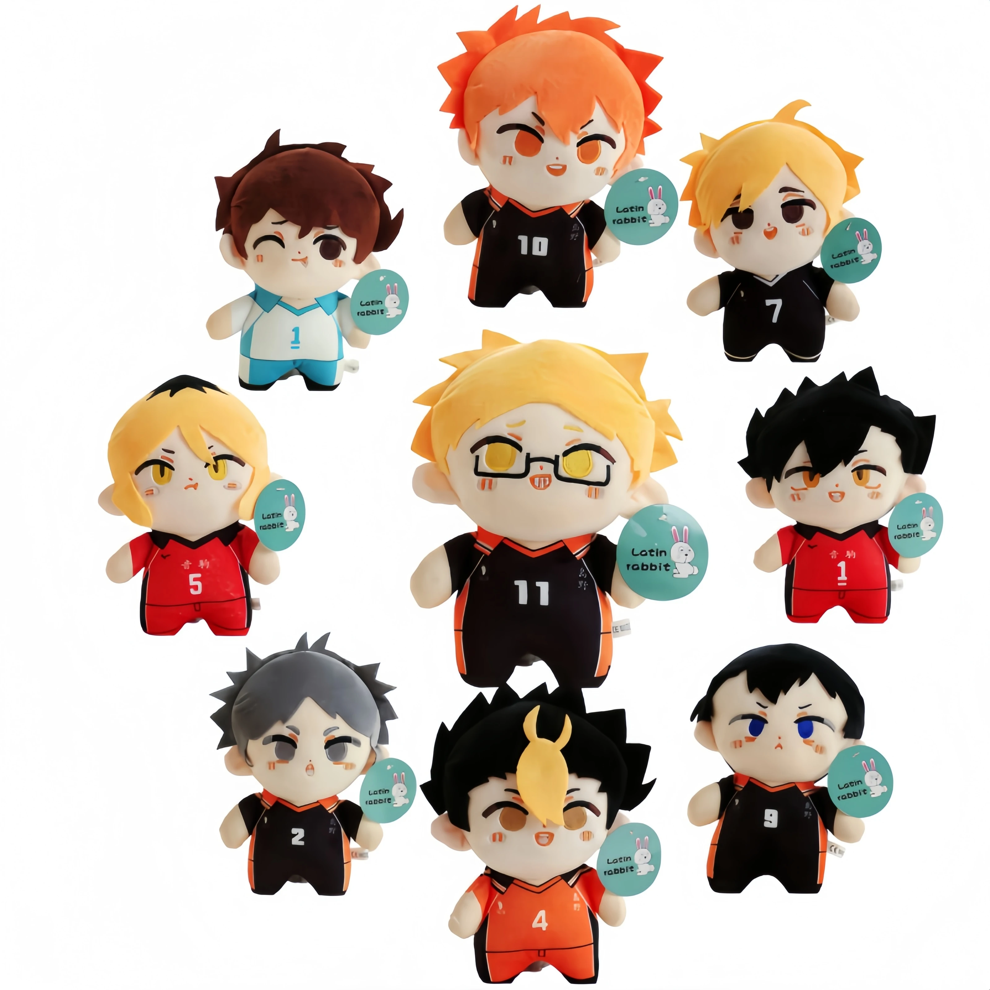 Мультфильм Haikyuu плюшевая игрушка Kuroo Tetsurou Oikawa Tooru Kei Tsukishima Tobio Kageyama Hinata Shoyo Tobio Volleyball мягкая кукла
Мультфильм Haikyuu плюшевая игрушка Kuroo Tetsurou Oikawa Tooru Kei Tsukishima Tobio Kageyama Hinata Shoyo Tobio Volleyball мягкая кукла