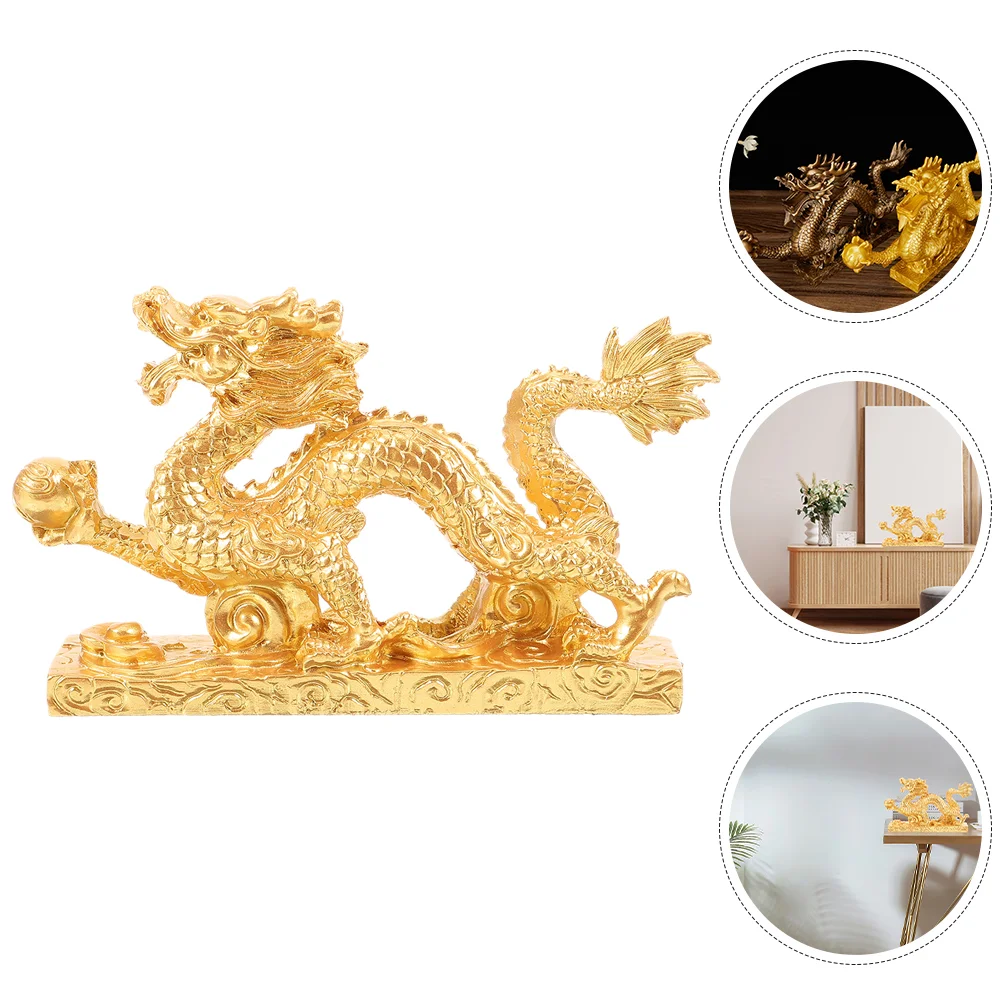 Home Decoration Tableware Chinese Style Resin Dragon Statue Gold Animal Craft Vintage Figurine Animals
Home Decoration Tableware Chinese Style Resin Dragon Statue Gold Animal Craft Vintage Figurine Animals