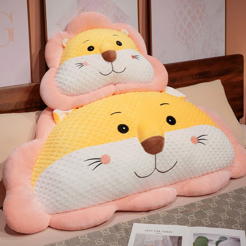 Soft Lion Plush Pillow Non-Slip Bottom Machine Washable for Bed Sofa Office Premium Quality Affordable Home Decor Cushion
Soft Lion Plush Pillow Non-Slip Bottom Machine Washable for Bed Sofa Office Premium Quality Affordable Home Decor Cushion