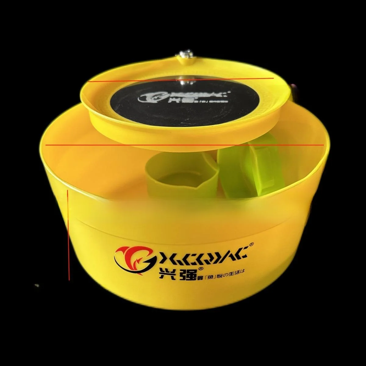 Deepened Black Pit Fishing Bait Box 22cm Full Magnetic Pulling Dish Cover Braised Food Container Outdoor Camping Fishing Gear
Deepened Black Pit Fishing Bait Box 22cm Full Magnetic Pulling Dish Cover Braised Food Container Outdoor Camping Fishing Gear