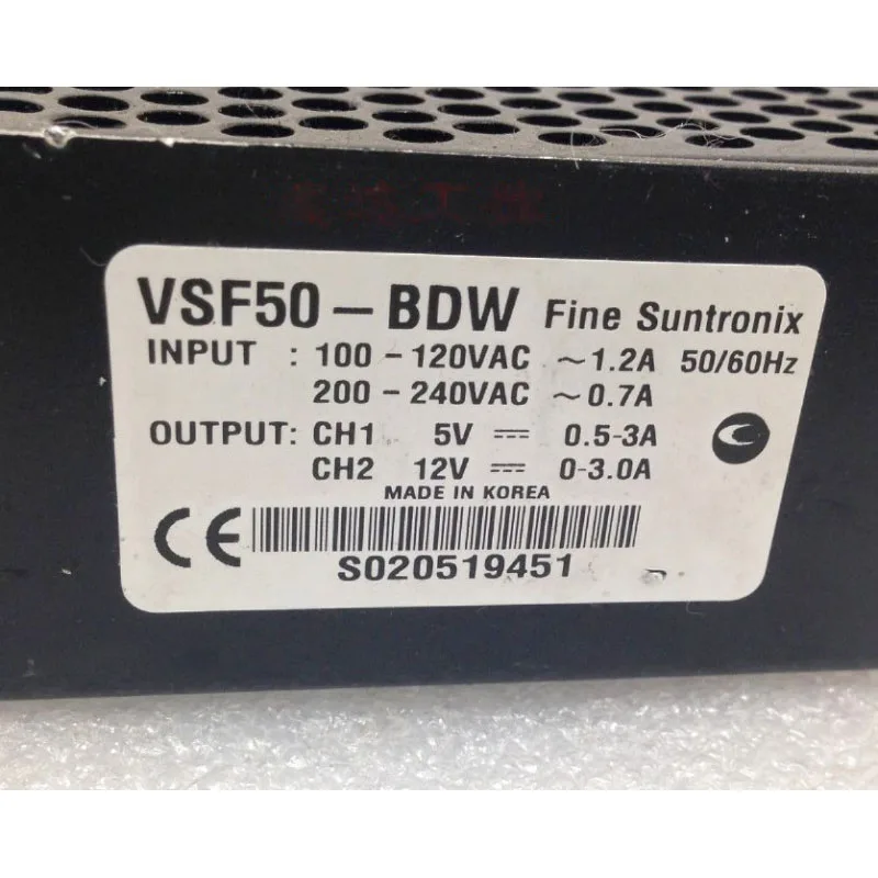VSF50-BDW Блок питания промышленного медицинского оборудования 5V0.5A12V3.0A Высокое качество Быстрая доставка
VSF50-BDW Блок питания промышленного медицинского оборудования 5V0.5A12V3.0A Высокое качество Быстрая доставка