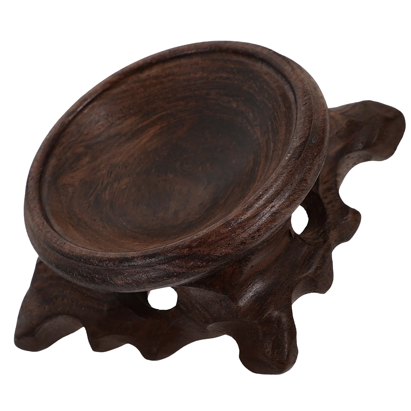 Gourd Base Stand Wood Carving 5cm High 2.5cm Thick Crystal Ball Holder Wood Carving Base Home Decor
Gourd Base Stand Wood Carving 5cm High 2.5cm Thick Crystal Ball Holder Wood Carving Base Home Decor