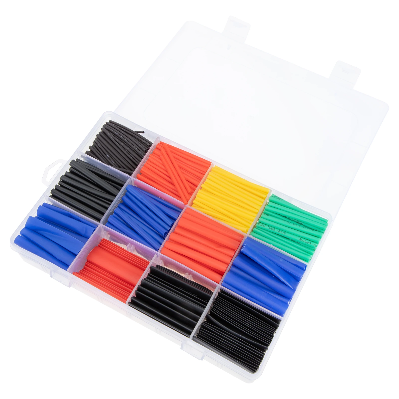 800pcs Colored Heat Shrink Tube Wire Wrap Tubing PE Insulation Cable Pre Cut Size Waterproof Excellent Use
800pcs Colored Heat Shrink Tube Wire Wrap Tubing PE Insulation Cable Pre Cut Size Waterproof Excellent Use