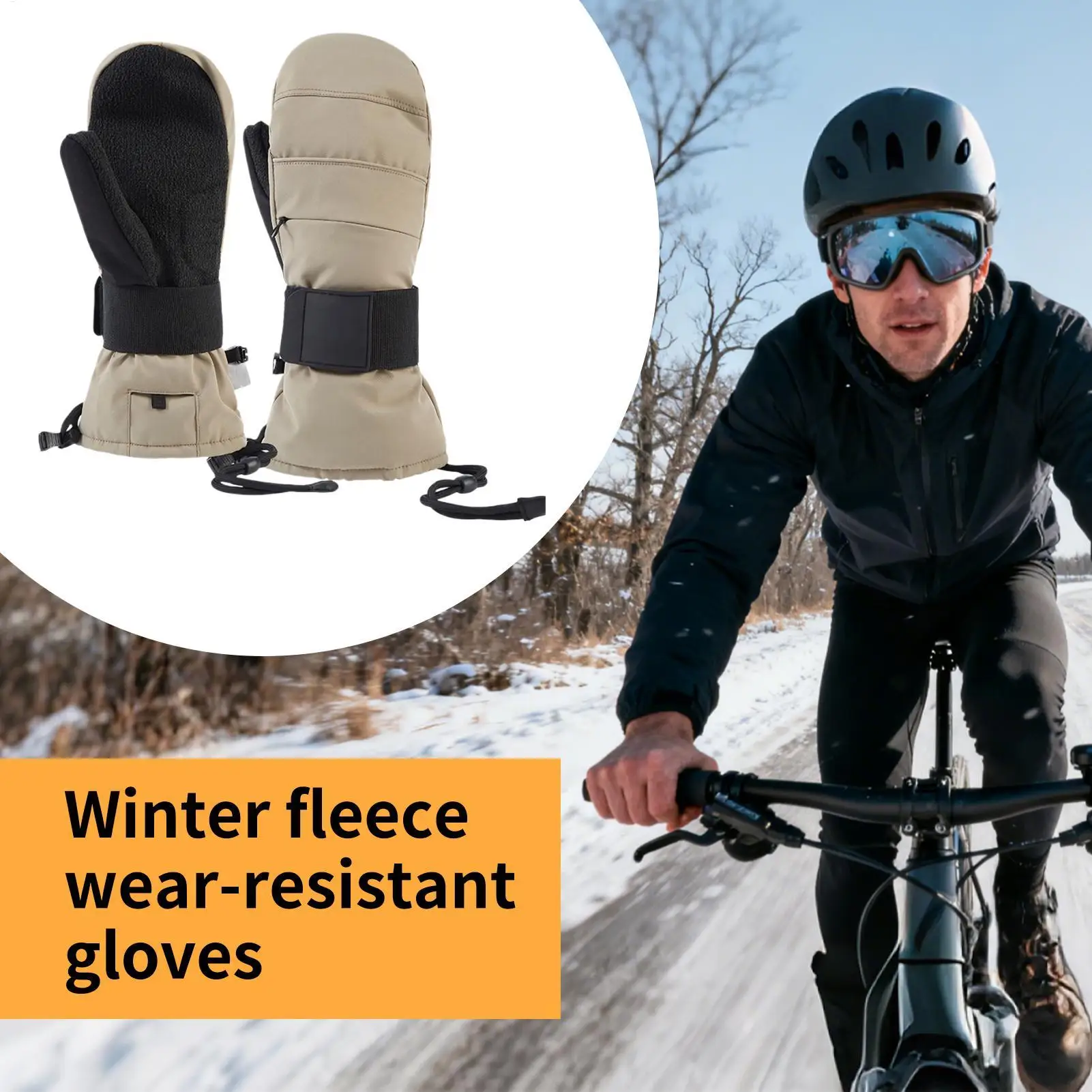 Зимние перчатки с сенсорным экраном, варежки для вождения с защитой запястья, зимние перчатки на флисовой подкладке для мужчин, зимние мотоциклетные лыжи, холодная погода
Зимние перчатки с сенсорным экраном, варежки для вождения с защитой запястья, зимние перчатки на флисовой подкладке для мужчин, зимние мотоциклетные лыжи, холодная погода