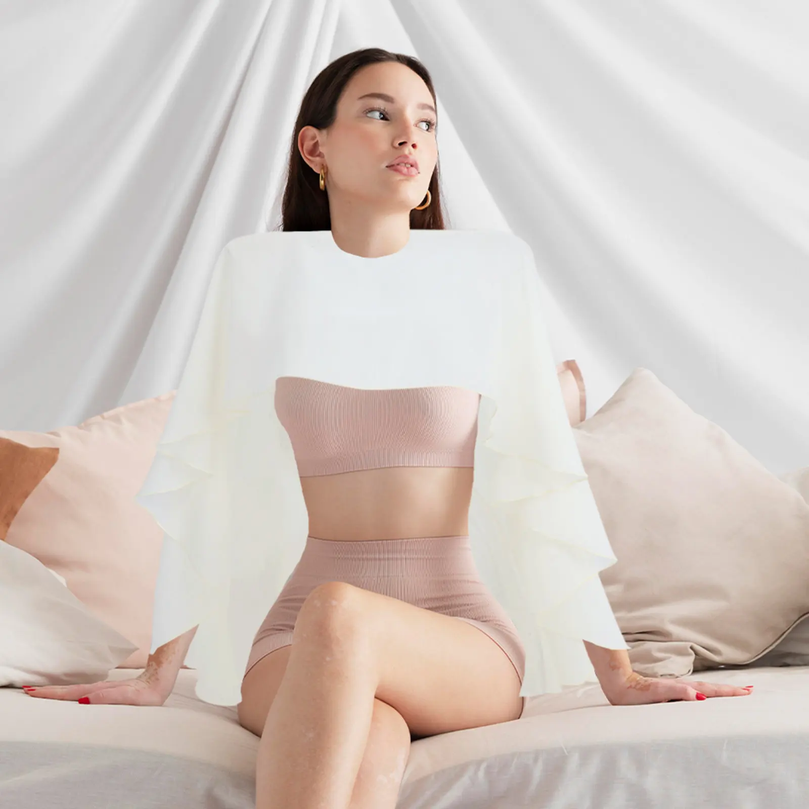Evening Dress Capelets Lightweight Polyester Solid Color Long Length Summer Wedding Wrap Shawl Cover Up for Weddings
Evening Dress Capelets Lightweight Polyester Solid Color Long Length Summer Wedding Wrap Shawl Cover Up for Weddings
