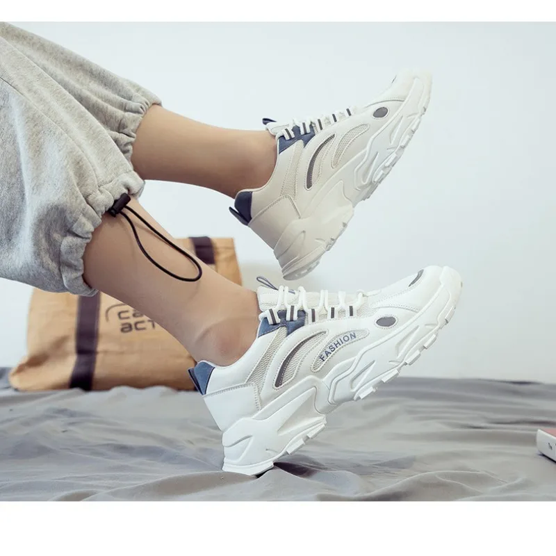 Korean Style Men's Mesh Dad Shoes 2026 New Breathable Thick Sole Height Increasing Casual Daily Streetwear Ins Footwear
Korean Style Men's Mesh Dad Shoes 2026 New Breathable Thick Sole Height Increasing Casual Daily Streetwear Ins Footwear