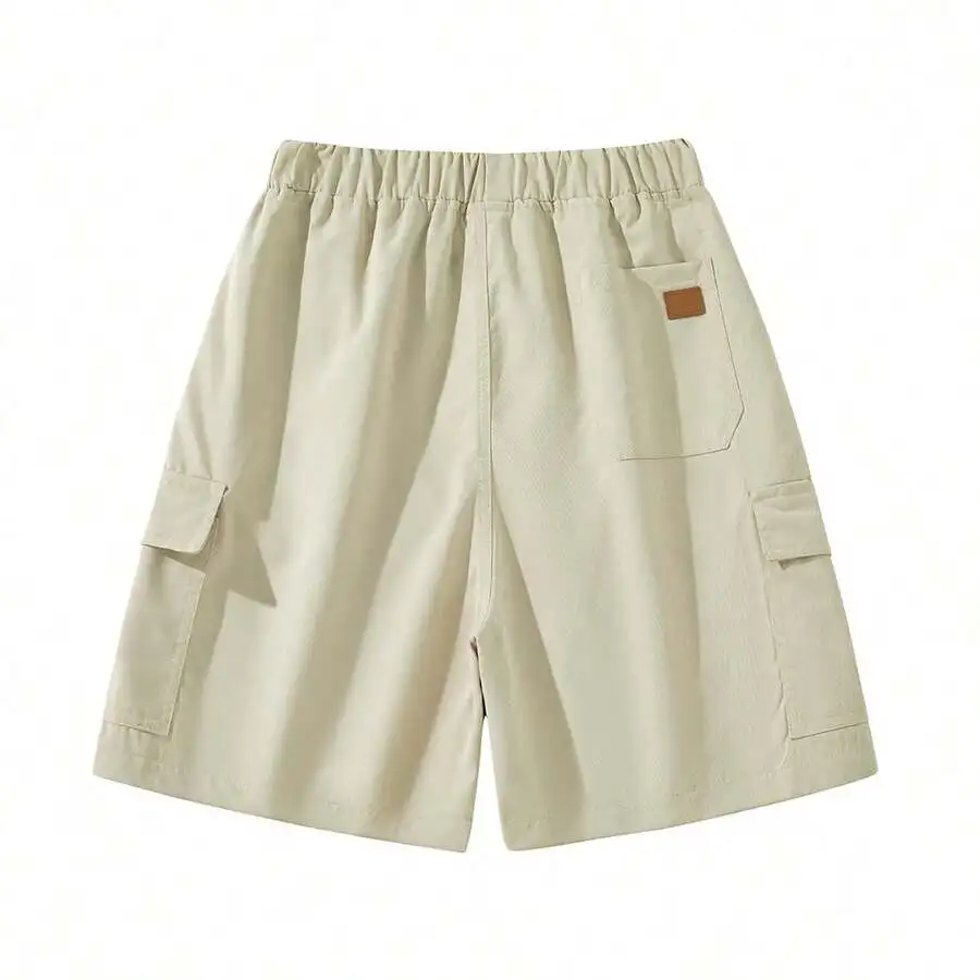 Mens Cargo Shorts Elastic Waist Drawstring Casual Summer Shorts
Mens Cargo Shorts Elastic Waist Drawstring Casual Summer Shorts