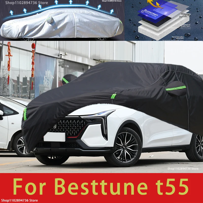 For bestune t55 fit Outdoor Protection Full Car Covers Snow Cover Sunshade Waterproof Dustproof Exterior black car cover
For bestune t55 fit Outdoor Protection Full Car Covers Snow Cover Sunshade Waterproof Dustproof Exterior black car cover
