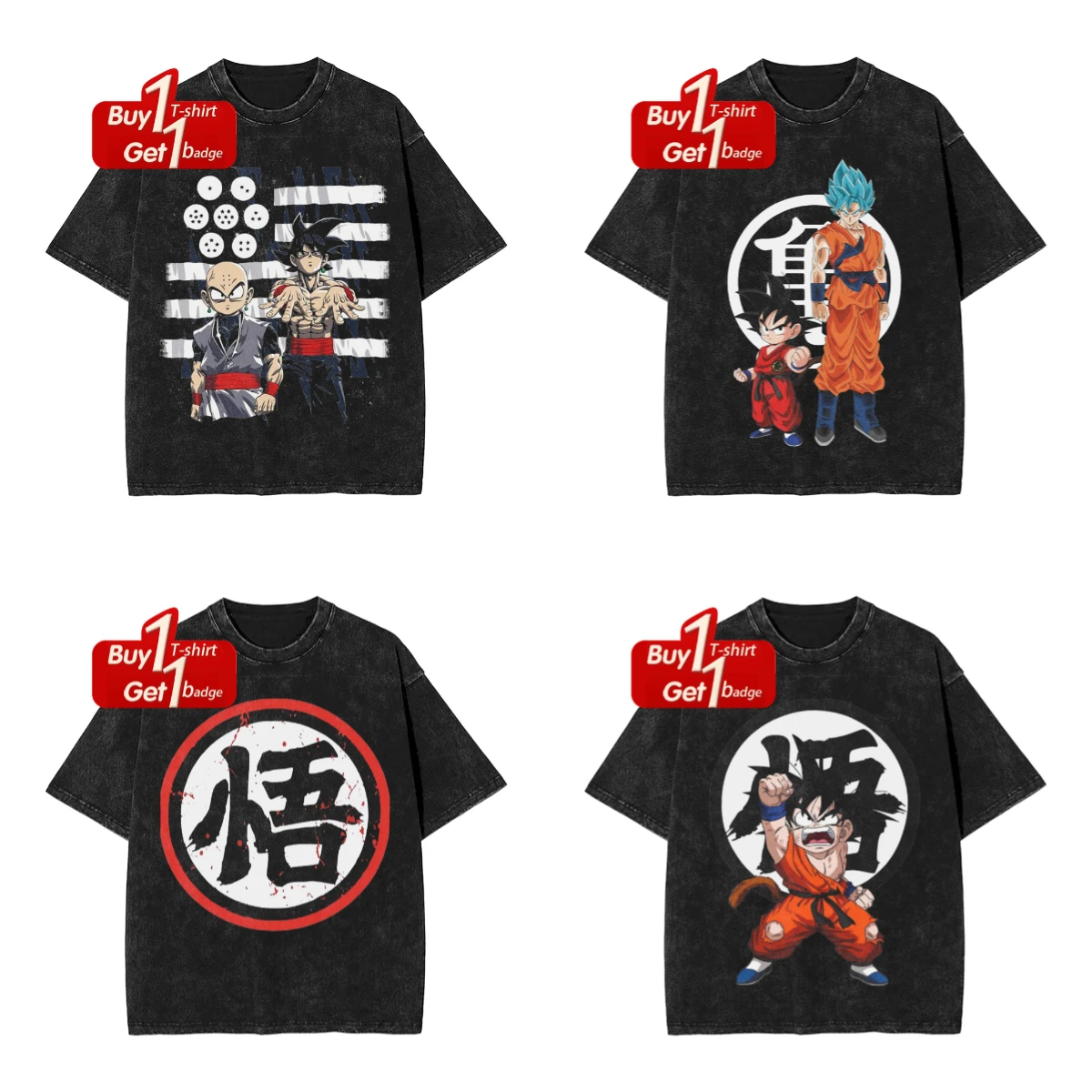 Dragon Ball Men's Short Sleeved Tee Oversized T-shirt Summer Y2k Clothes Casual Women's Vintage Washed Cotton Gym Clothing Tops
Dragon Ball Men's Short Sleeved Tee Oversized T-shirt Summer Y2k Clothes Casual Women's Vintage Washed Cotton Gym Clothing Tops