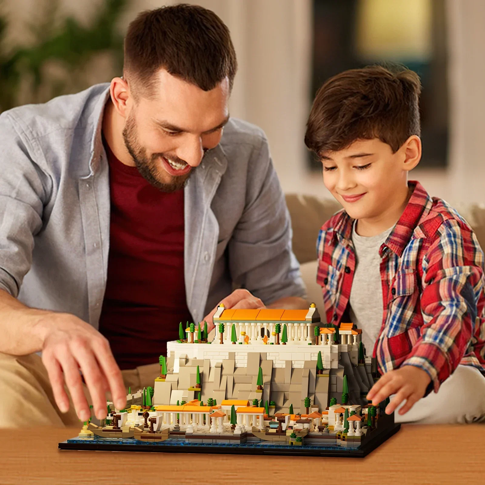 Ancient Greek Acropolis Building Blocks Historical Site Model DIY Bricks Kit Educational Toys Collection Gift for Teens Adults
Ancient Greek Acropolis Building Blocks Historical Site Model DIY Bricks Kit Educational Toys Collection Gift for Teens Adults