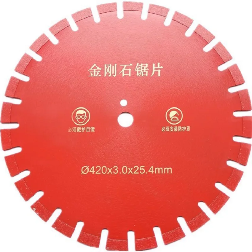 420mm Diamond Saw 16.54inch Concrete Porcelain Tile Granite Quartz Cutting Discs
420mm Diamond Saw 16.54inch Concrete Porcelain Tile Granite Quartz Cutting Discs
