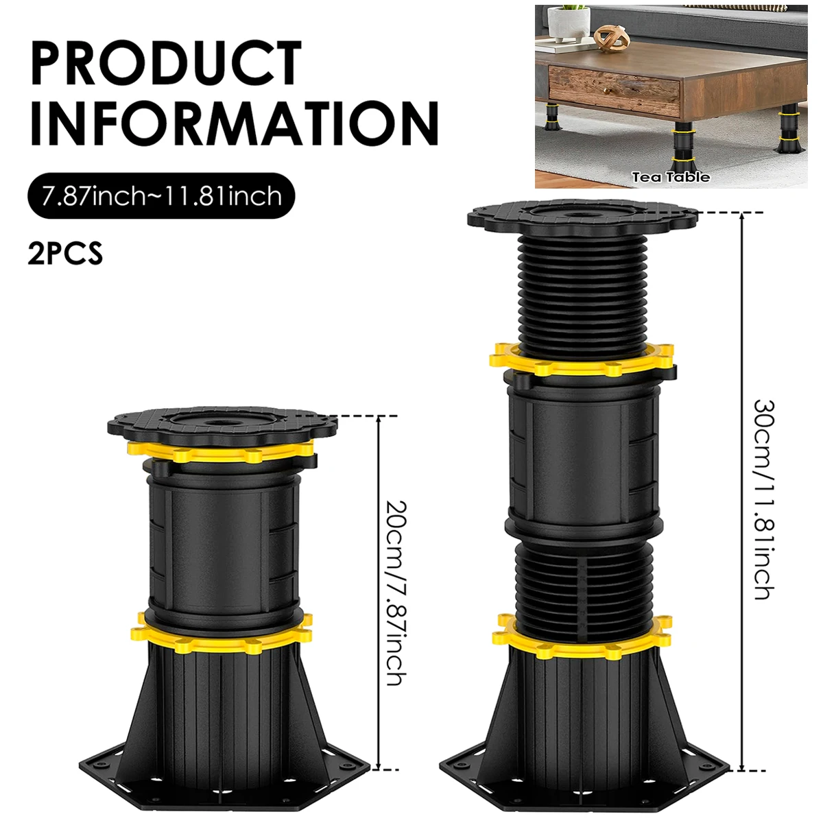2 шт. опорные ножки для кровати, регулируемые телескопические ножки для мебели, увеличивающие высоту ножки, опорная рама, опора для кровати с нижним лучом, фиксатор
2 шт. опорные ножки для кровати, регулируемые телескопические ножки для мебели, увеличивающие высоту ножки, опорная рама, опора для кровати с нижним лучом, фиксатор