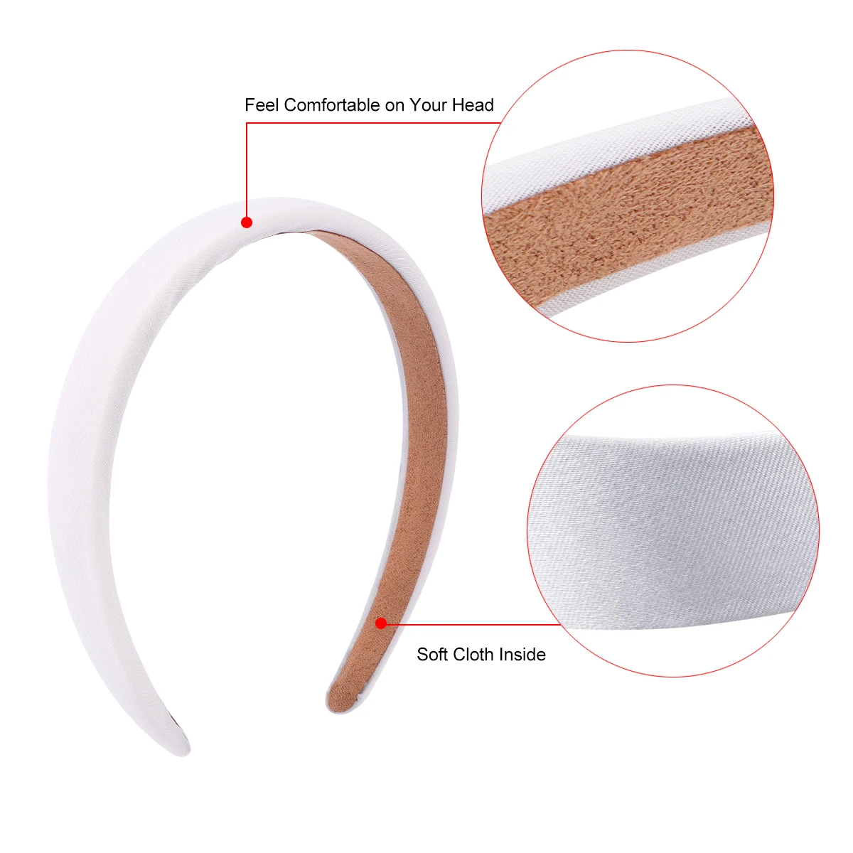 2pcs Headbands Women Fashion Hair Hoop Cushion Comfortable Lightweight Daily Wear Birthday School Uniforms Party Meeting
2pcs Headbands Women Fashion Hair Hoop Cushion Comfortable Lightweight Daily Wear Birthday School Uniforms Party Meeting