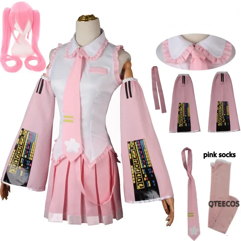 2025 New Pink Miku Cosplay Costumes Midi Dress Top Skirt Anime Sets Halloween Carnival Party calcQAQ1
2025 New Pink Miku Cosplay Costumes Midi Dress Top Skirt Anime Sets Halloween Carnival Party calcQAQ1