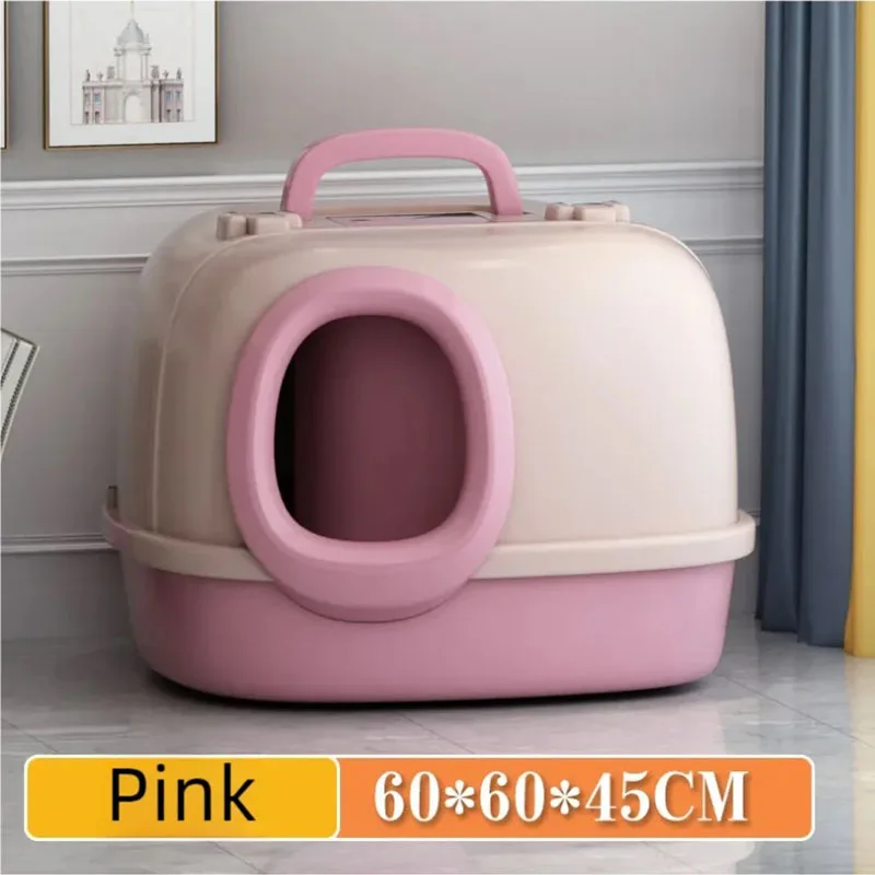 Corridor style fully enclosed large cat litter box, splash proof, sand proof, odor proof, extra large toilet, cat dropper basin,
Corridor style fully enclosed large cat litter box, splash proof, sand proof, odor proof, extra large toilet, cat dropper basin,