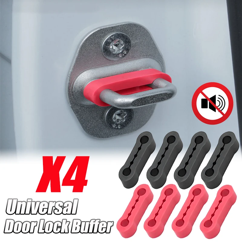  4pcs Car Door Shock Absorber Universal Car Door Buckle Soundproof Deadener Damper Cushion Anti-Vibration Buffer Pad New
4pcs Car Door Shock Absorber Universal Car Door Buckle Soundproof Deadener Damper Cushion Anti-Vibration Buffer Pad New 