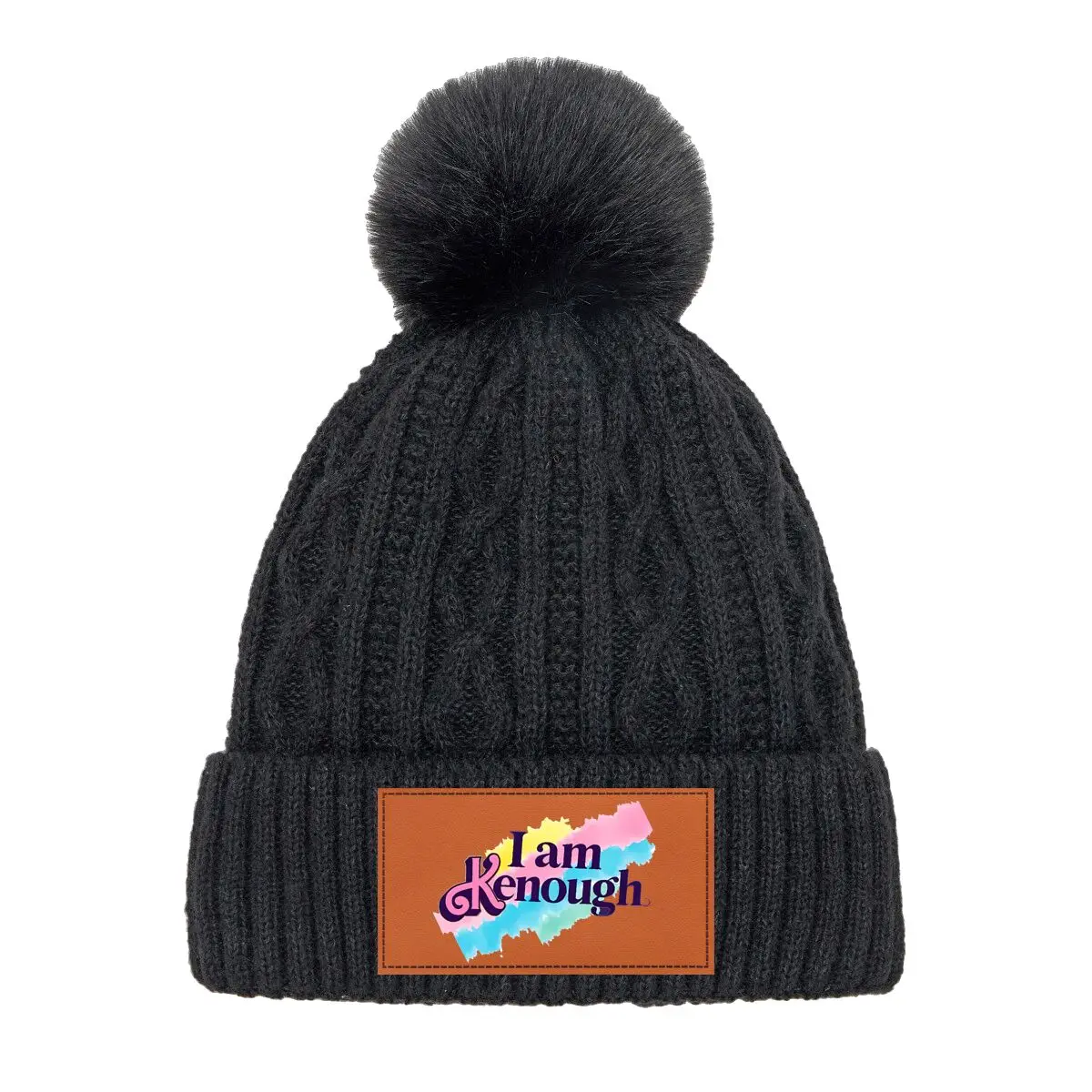 I Am Enough Script in Colorful Tone Unisex Pompom Knit Hat New Year Gift Party Wear
I Am Enough Script in Colorful Tone Unisex Pompom Knit Hat New Year Gift Party Wear