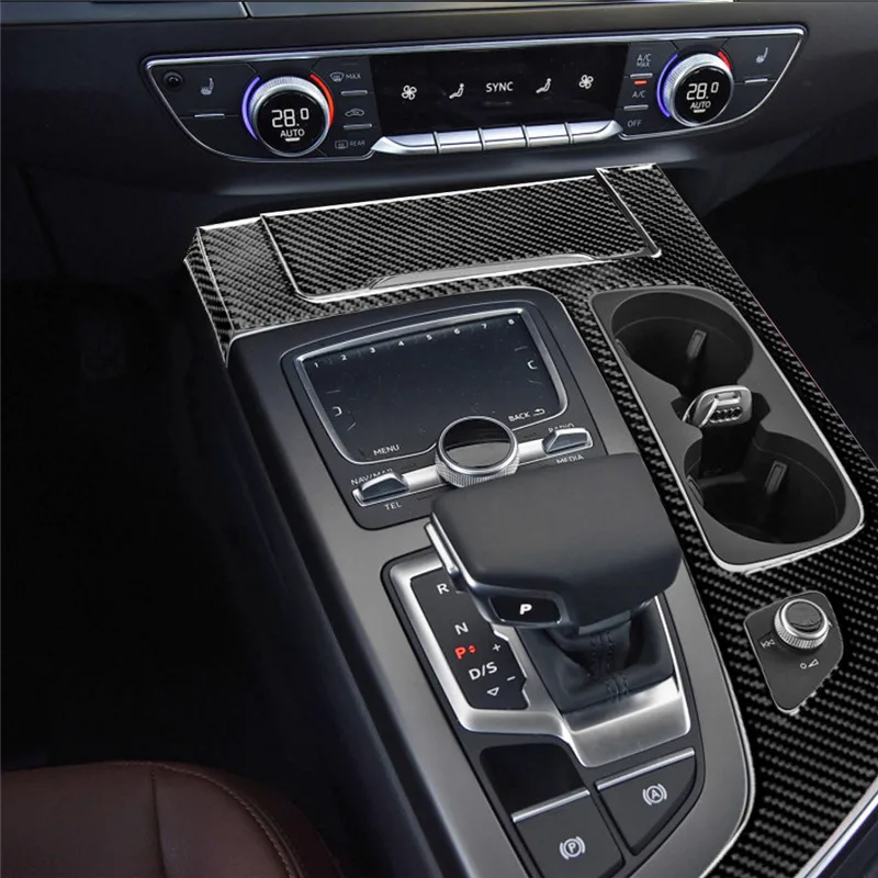 Carbon Fiber Sticker For Audi Q7 2016 - 2019 Interior Dashboard/Center Console Trim Decoration Self Auto Styling Accessories
Carbon Fiber Sticker For Audi Q7 2016 - 2019 Interior Dashboard/Center Console Trim Decoration Self Auto Styling Accessories