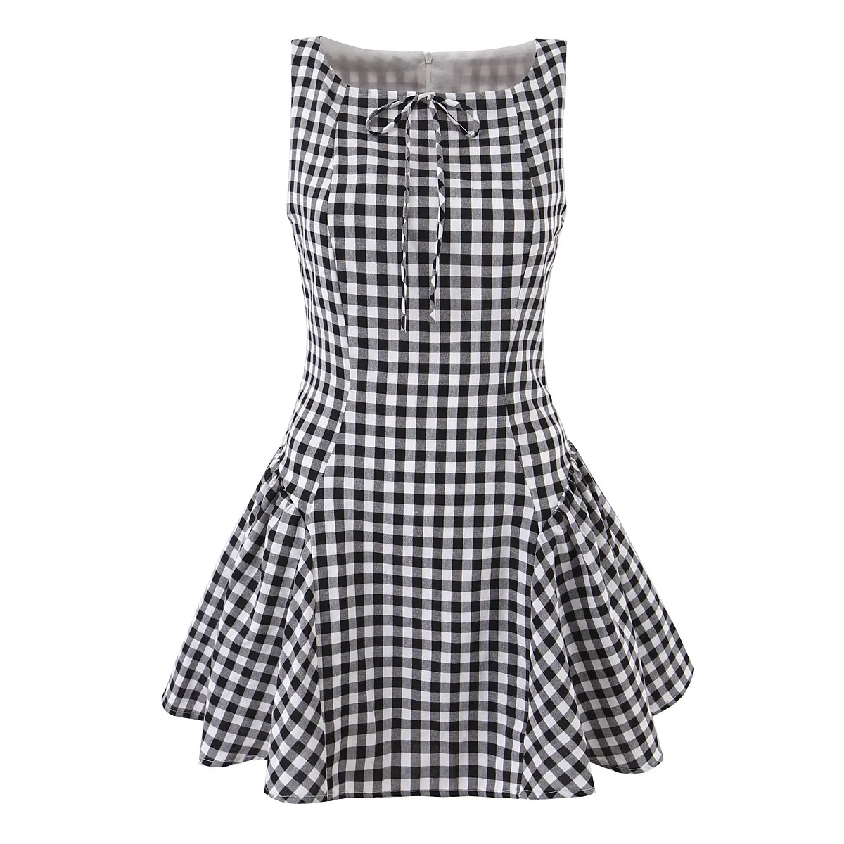 2026 New Waist Cinching Womens Fashionable Plaid Pleated Sleeveless Minimalist Vest Dress
2026 New Waist Cinching Womens Fashionable Plaid Pleated Sleeveless Minimalist Vest Dress