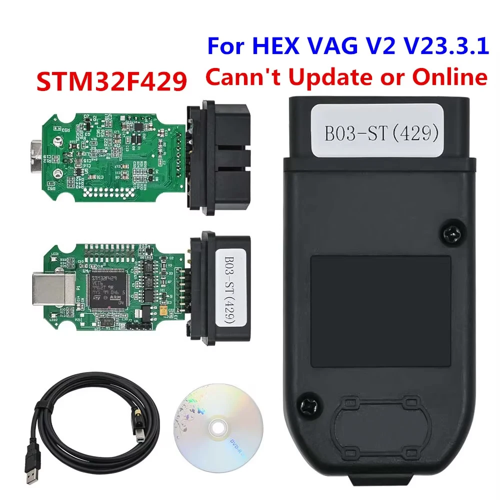 Для Unlimited VINs HEX V2 V23.3.1 STM32F429 чип HEX-V2 для VAGCOM USB-интерфейс для vag автомобильный диагностический кабель
Для Unlimited VINs HEX V2 V23.3.1 STM32F429 чип HEX-V2 для VAGCOM USB-интерфейс для vag автомобильный диагностический кабель