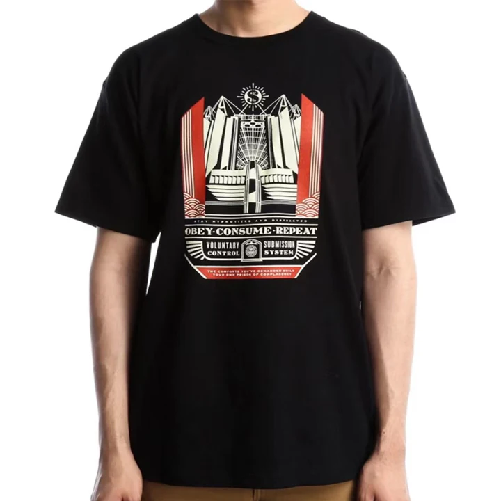 Church Of Consumption T-Shirt Loose Crew Neck Trendy Men's and Women's Short Sleeve Versatile Vintage Alphabet Pattern T-Shirt
Church Of Consumption T-Shirt Loose Crew Neck Trendy Men's and Women's Short Sleeve Versatile Vintage Alphabet Pattern T-Shirt