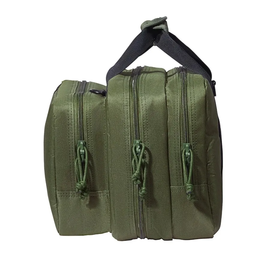 Range Bag for 2 Pistols Tactical Gun Bag 2 Built-in Pistol Bags Green Range Bag for Handguns Gun Case Bag with Lockable Zipper
Range Bag for 2 Pistols Tactical Gun Bag 2 Built-in Pistol Bags Green Range Bag for Handguns Gun Case Bag with Lockable Zipper