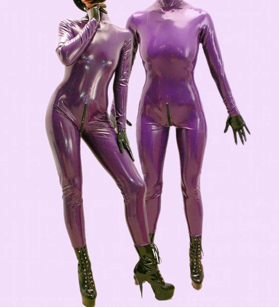 Pure 100% Rubber Latex Unisex Purple Full Cover Suit With Gloves Size XXS-XXL
Pure 100% Rubber Latex Unisex Purple Full Cover Suit With Gloves Size XXS-XXL