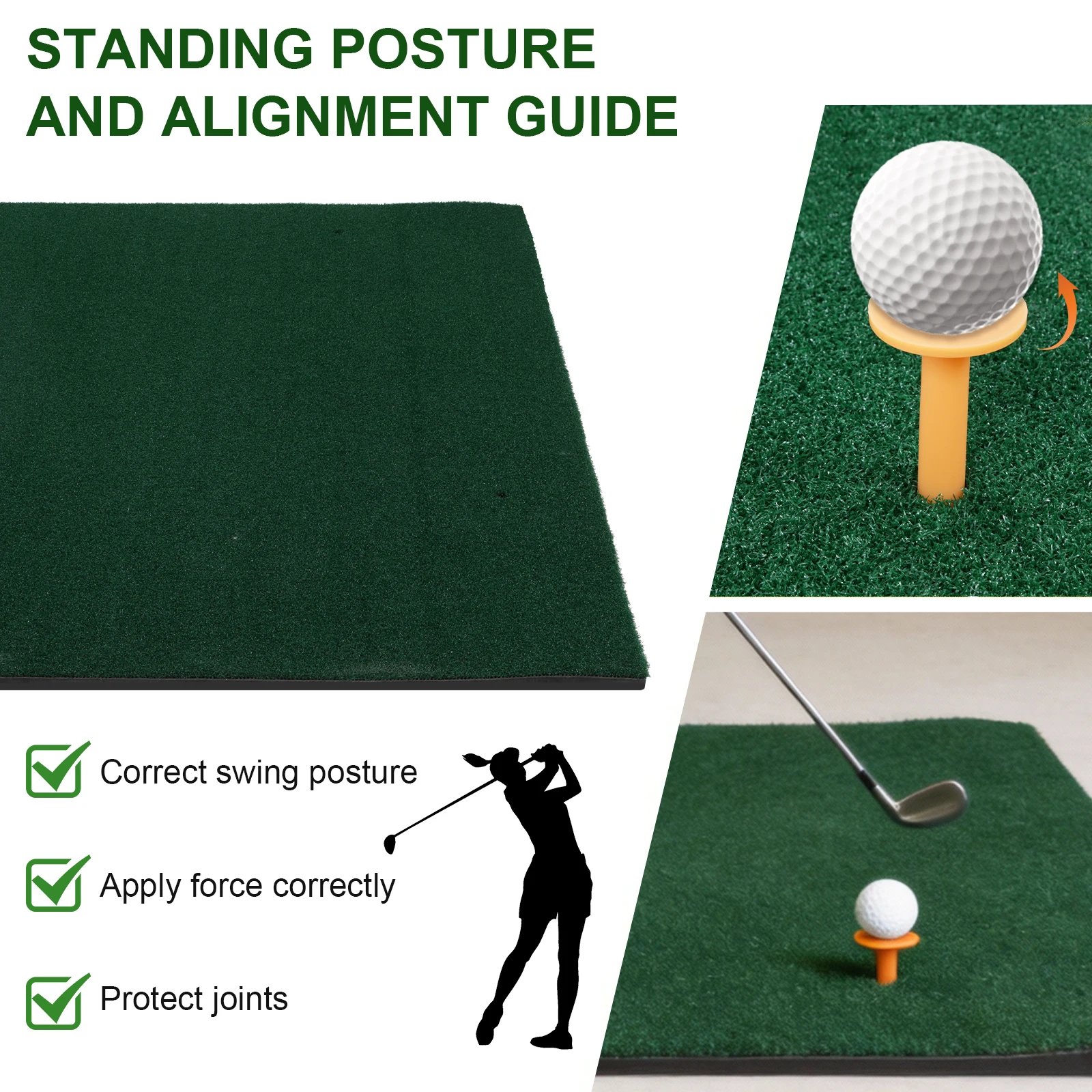 5x5ft Golf Mat Artificial Turf Matt Heavy-Duty Turf Driving Range Mat Training Aid for Backyard/Garage/Driving Range
5x5ft Golf Mat Artificial Turf Matt Heavy-Duty Turf Driving Range Mat Training Aid for Backyard/Garage/Driving Range