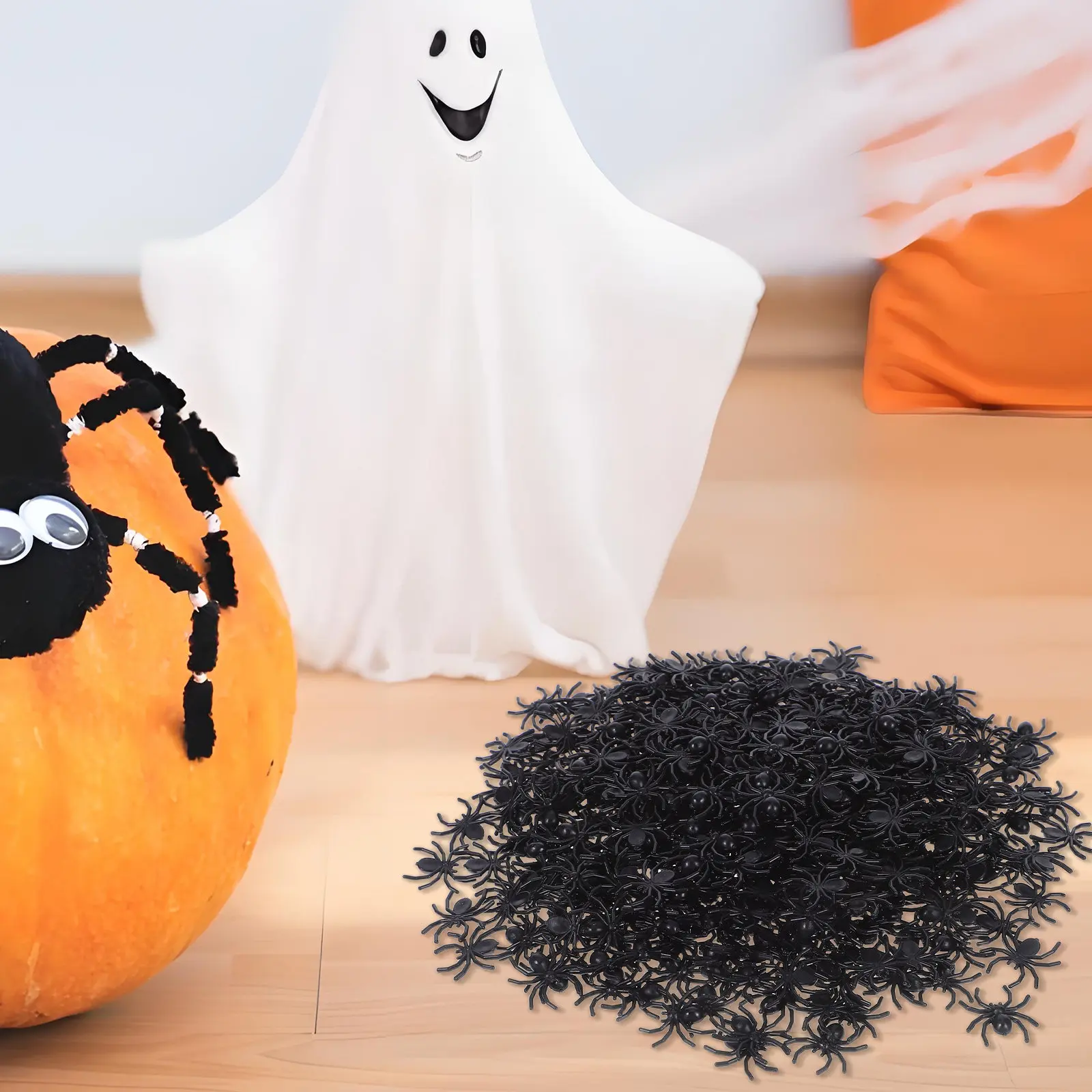 500 шт. реалистичных искусственных пауков для декора на Хэллоуин, мини-страшные пауки для розыгрышей, реквизит для вечеринок, украшения для дома и дома с привидениями
500 шт. реалистичных искусственных пауков для декора на Хэллоуин, мини-страшные пауки для розыгрышей, реквизит для вечеринок, украшения для дома и дома с привидениями