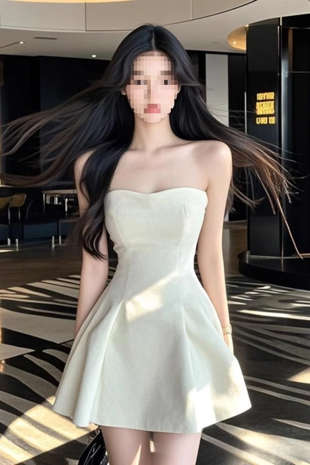 Off-the-shoulder Sexy Dress for Women 2026 Summer New Korean A-line Bodycon Mini Dress White Strapless Collar Evening Dresses
Off-the-shoulder Sexy Dress for Women 2026 Summer New Korean A-line Bodycon Mini Dress White Strapless Collar Evening Dresses