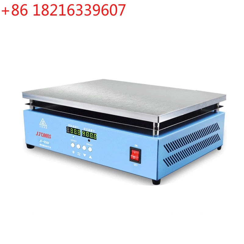 2300W 30*40cm Heating table Constant temperature heating platform Digital display Desoldering table Aviation aluminum
2300W 30*40cm Heating table Constant temperature heating platform Digital display Desoldering table Aviation aluminum