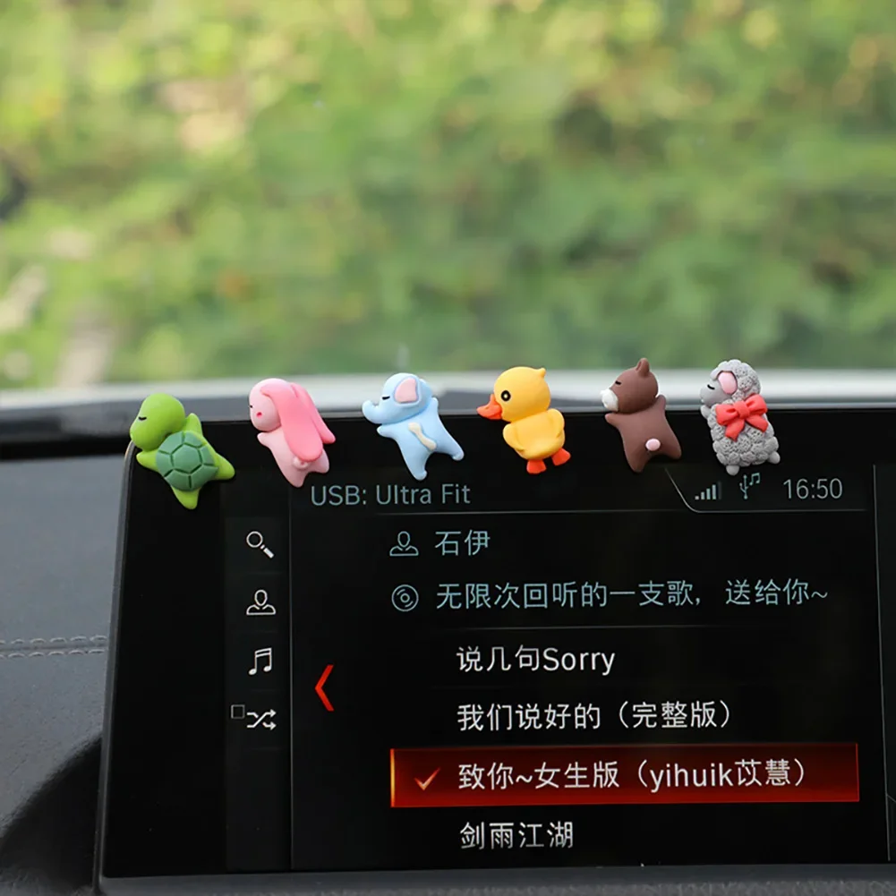 Funny 6pcs Cute Car Ornaments Car Center Console Display Screen Car Rearview Mirror Bike Little Turtle Cute Pendant Doll
Funny 6pcs Cute Car Ornaments Car Center Console Display Screen Car Rearview Mirror Bike Little Turtle Cute Pendant Doll