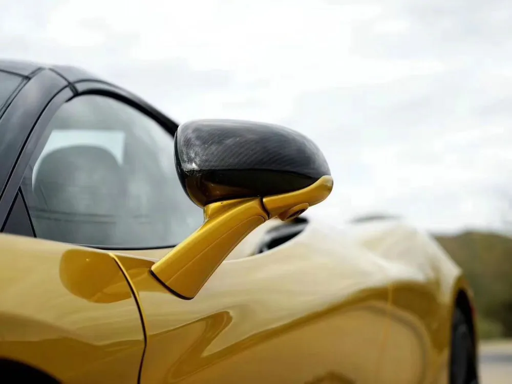 Dry Carbon Fiber Rearview Mirror Caps Car Wing Mirror Cover Replacement For McLaren 720S 540 570 650S Car Styling
Dry Carbon Fiber Rearview Mirror Caps Car Wing Mirror Cover Replacement For McLaren 720S 540 570 650S Car Styling