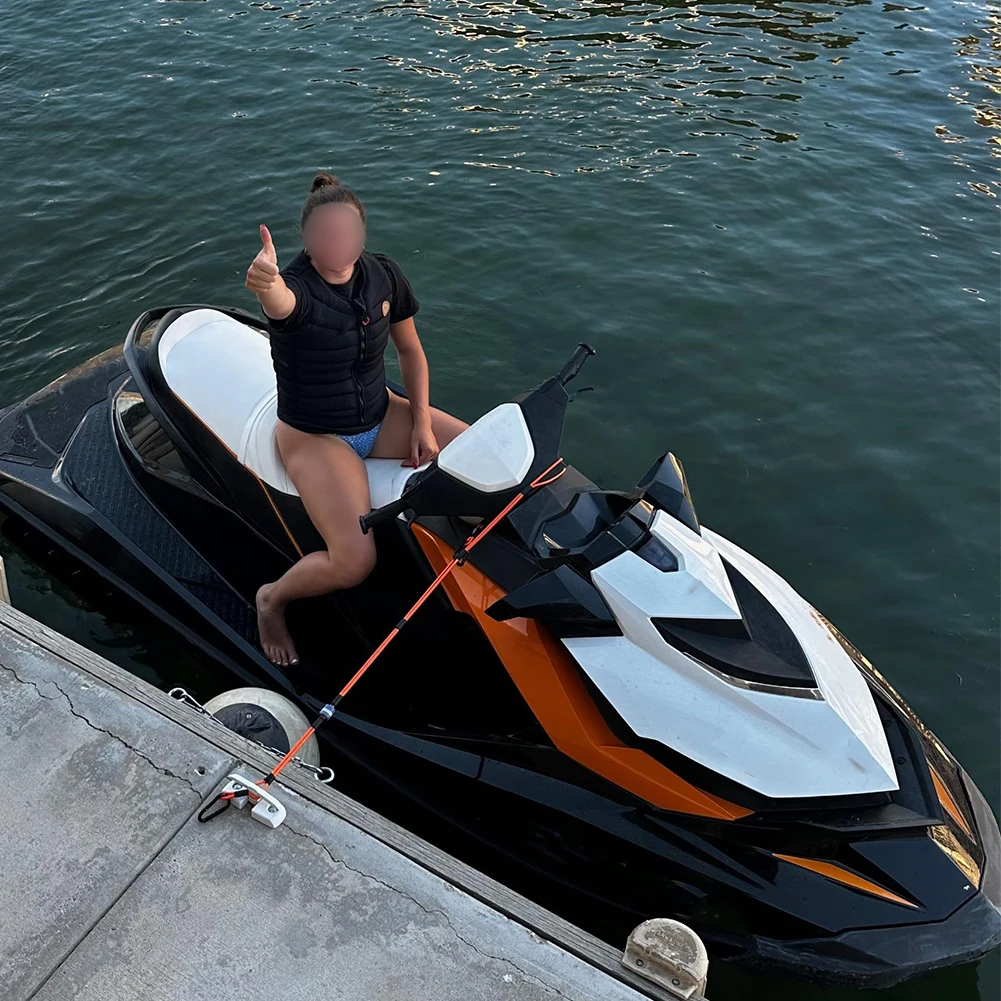 1.5m Boat Tie Down Rope for Docks Poles Kayaks Paddleboards with UV Resistant Latex Core and Reinforced Fasteners
1.5m Boat Tie Down Rope for Docks Poles Kayaks Paddleboards with UV Resistant Latex Core and Reinforced Fasteners