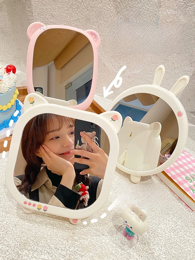Adorable Rabbit Bear Acrylic Non-Glass Breakable eup Mirror Children's Se Full Body Mirror Dormi Korean Sle Portable
Adorable Rabbit Bear Acrylic Non-Glass Breakable eup Mirror Children's Se Full Body Mirror Dormi Korean Sle Portable