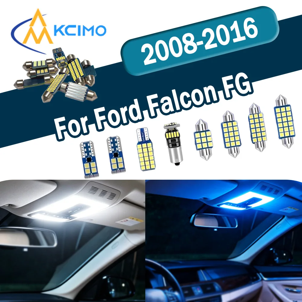 Automotive Interior LED Light Bulbs Kit CANBUS Anti-error Reading Lamps Fit For Ford Falcon FG 2008-2009 Interior Accessories
Automotive Interior LED Light Bulbs Kit CANBUS Anti-error Reading Lamps Fit For Ford Falcon FG 2008-2009 Interior Accessories