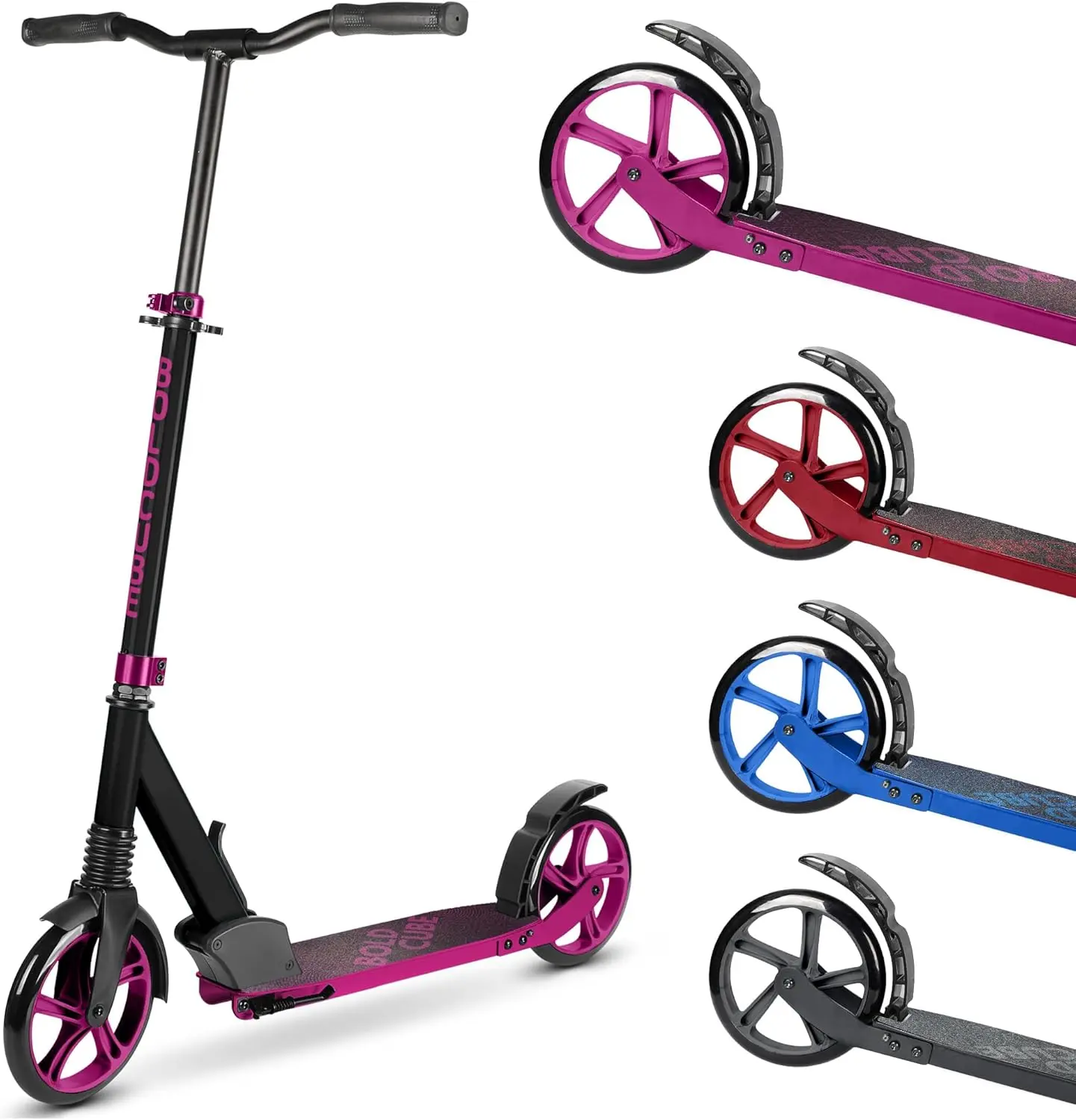 Big 2-Wheel Scooter for Kids & Teens Ages 7+ | Adjustable 86-111cm | Front Suspension | 200mm Wheels
Big 2-Wheel Scooter for Kids & Teens Ages 7+ | Adjustable 86-111cm | Front Suspension | 200mm Wheels