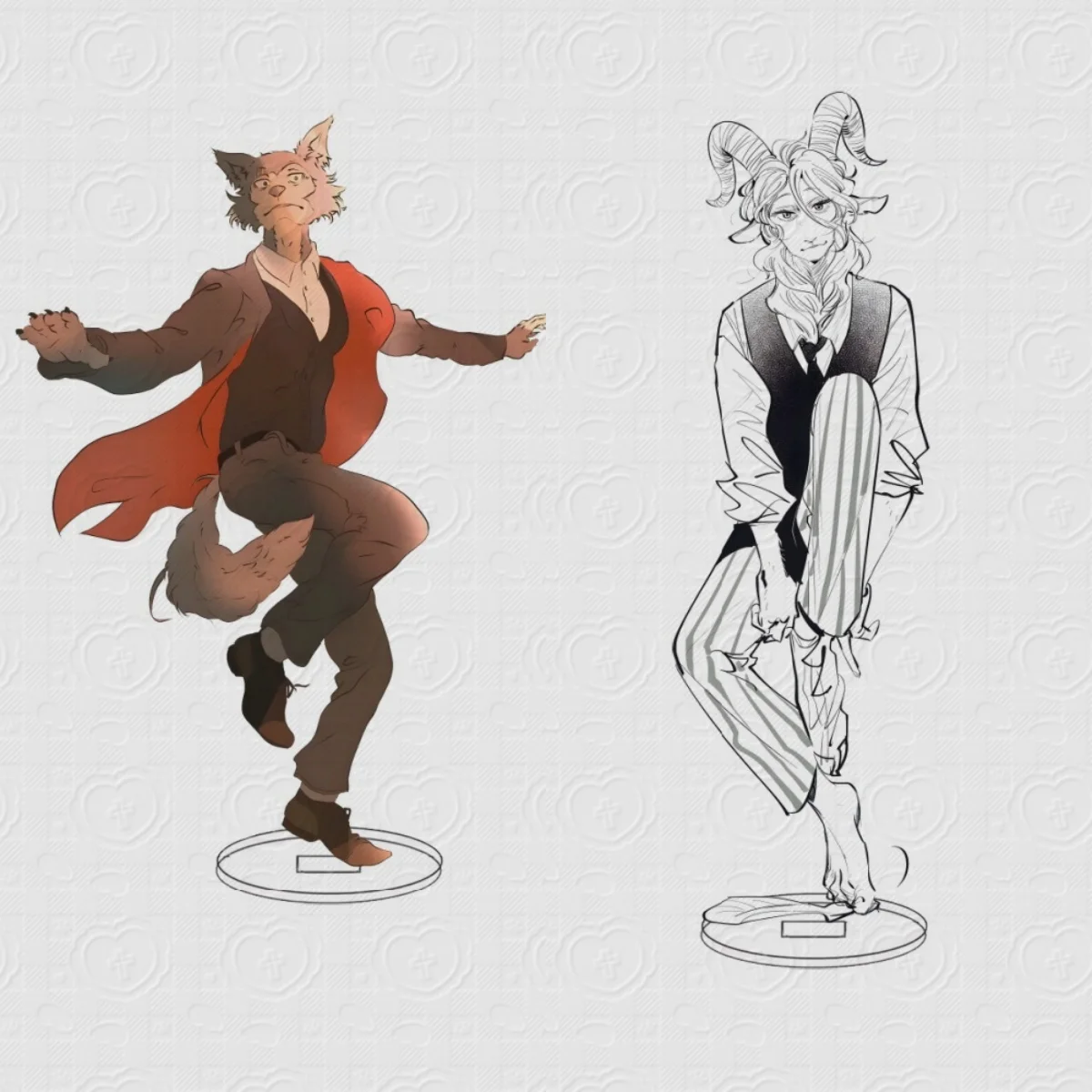 15CM Charm Anime BEASTARS Acrylic Stand Model Cosplay Characters Ornament Accessories Goods Collection Christmas Gifts
15CM Charm Anime BEASTARS Acrylic Stand Model Cosplay Characters Ornament Accessories Goods Collection Christmas Gifts