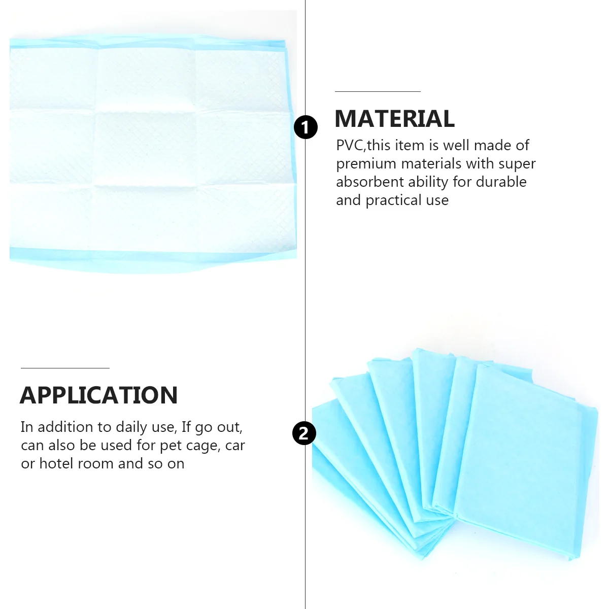 50pcs Pet Urine Pad Small Size Random Color Super Absorbent Core Liquid Training Pads for Dogs Puppies Indoor Use
50pcs Pet Urine Pad Small Size Random Color Super Absorbent Core Liquid Training Pads for Dogs Puppies Indoor Use