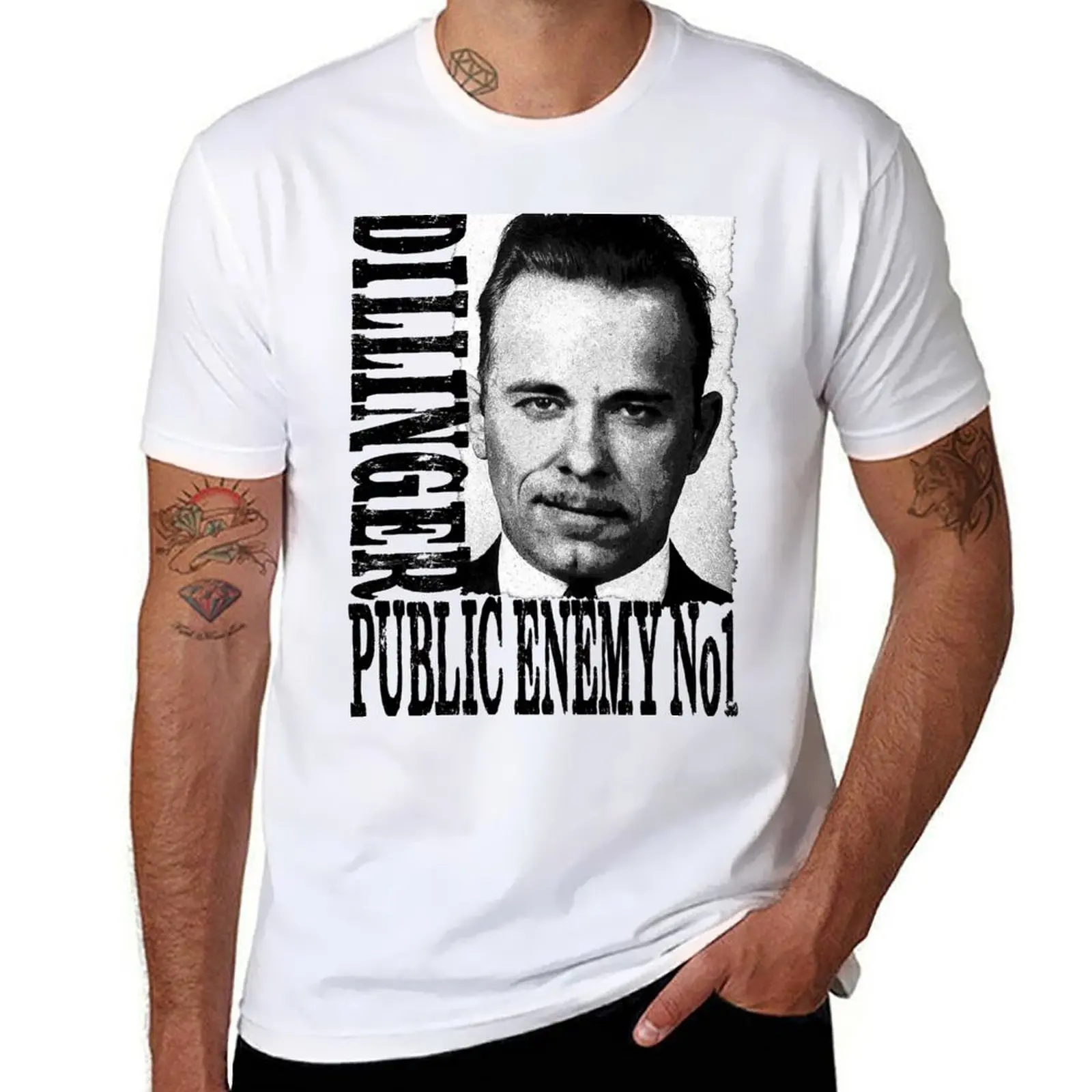 DILLINGER T-Shirt essential t shirt man graphic t shirt man t shirt cotton T-shirt
DILLINGER T-Shirt essential t shirt man graphic t shirt man t shirt cotton T-shirt