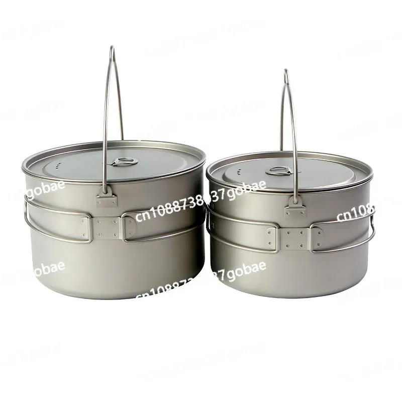 Однослойный подвесной горшок из чистого титана объемом 2,8 л и 2 подвесные кастрюли в сложенном виде и утолщенные.
Однослойный подвесной горшок из чистого титана объемом 2,8 л и 2 подвесные кастрюли в сложенном виде и утолщенные.