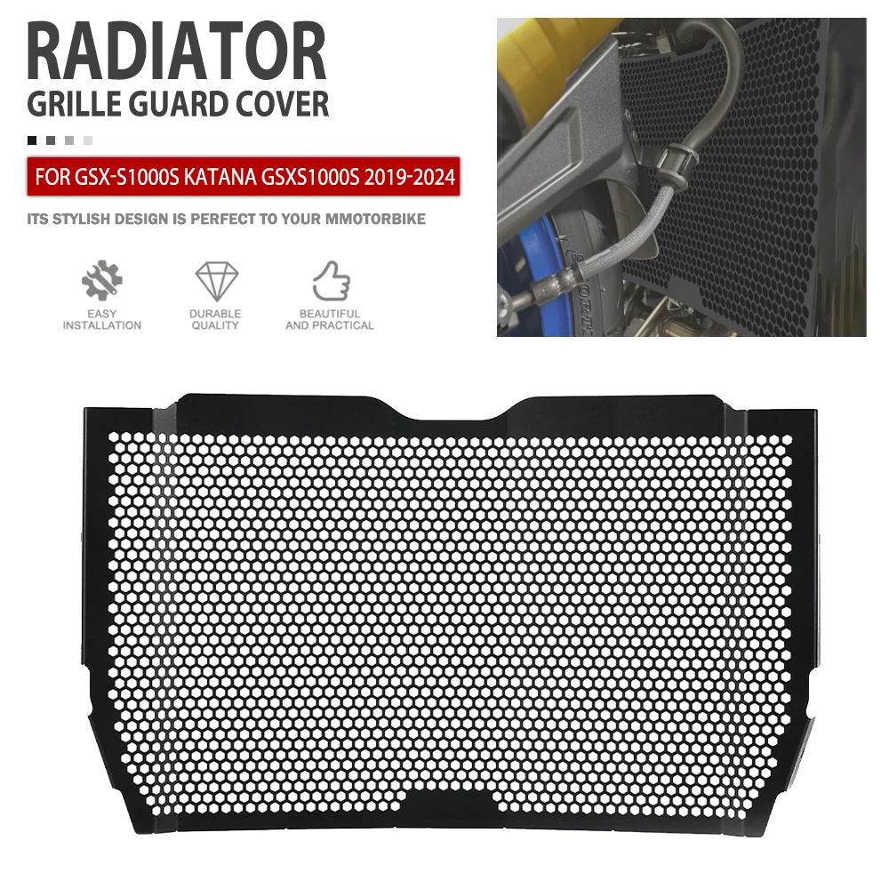 Radiator Guard For GSX-S1000S Katana GSXS1000S 2019 2020 2021 2022 2023 2024 Motorcycle Radiator Grille Cover Protector Parts
Radiator Guard For GSX-S1000S Katana GSXS1000S 2019 2020 2021 2022 2023 2024 Motorcycle Radiator Grille Cover Protector Parts