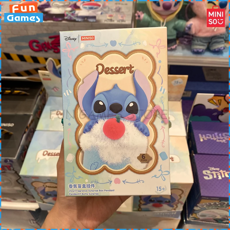 Новый MINISO слепая коробка Delicacy Stitch Series Mystery Box аниме фигурка виниловый аромат подвесной орнамент на заказ коллекционные игрушки подарки
Новый MINISO слепая коробка Delicacy Stitch Series Mystery Box аниме фигурка виниловый аромат подвесной орнамент на заказ коллекционные игрушки подарки