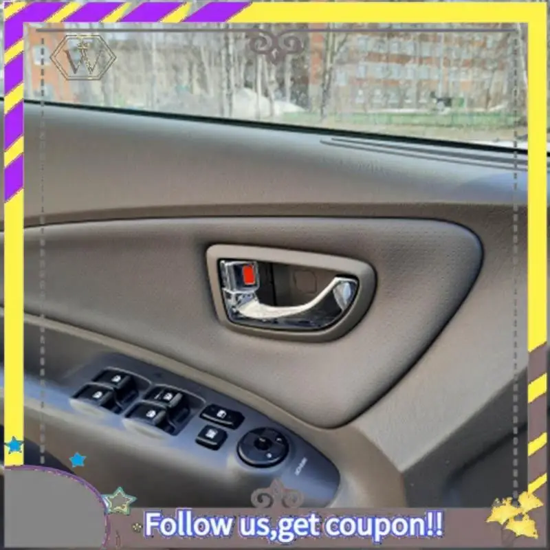 ABXV-Car Interior Door Handle 82620-2Z02 For Hyundai Tucson 2005-2009 Inner Door Chrome Handle Replacement Parts Accessories 4Pc
ABXV-Car Interior Door Handle 82620-2Z02 For Hyundai Tucson 2005-2009 Inner Door Chrome Handle Replacement Parts Accessories 4Pc