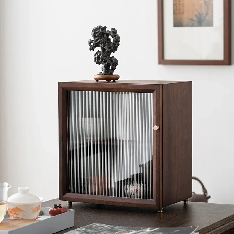 Walnut desktop small storage cabinet storage cabinet solid wood home tea room tea set tea cans dust cabinet rack
Walnut desktop small storage cabinet storage cabinet solid wood home tea room tea set tea cans dust cabinet rack