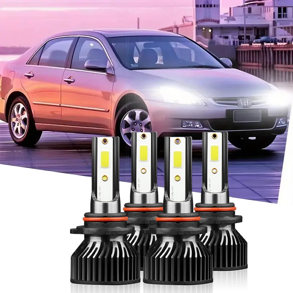 Для Honda Accord 2003 2004 2005 2006 2007 светодиодные фары светодиодные лампы 100 Вт турбо авто лампы 6000K комбинированный комплект 4 шт. 9005 9006
Для Honda Accord 2003 2004 2005 2006 2007 светодиодные фары светодиодные лампы 100 Вт турбо авто лампы 6000K комбинированный комплект 4 шт. 9005 9006
